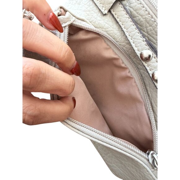 NINE WEST Light Beige Multipocket Chain Crossbody Bag - Picture 6 of 10